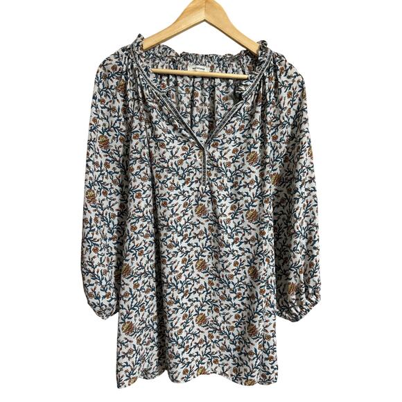 Max Studio Fall Floral Blouse 1X - Picture 1 of 4